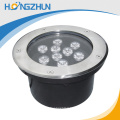 Round 12w led underground lamp RGB Meanwell driver 3 years warranty